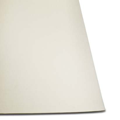35cm straight empire lampshade in ivory dupion silk