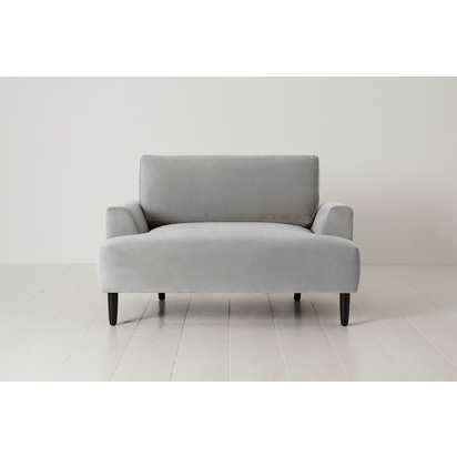 Model 05 Loveseat From Swyft | Light Grey | Quick Delivery
