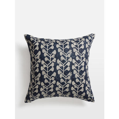 Barkham Square Cushion, Navy