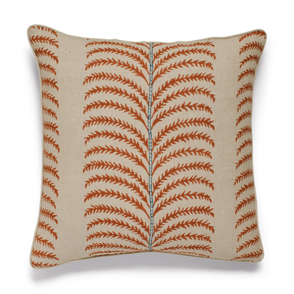 Areca Cushion Cover – Dirty Orange