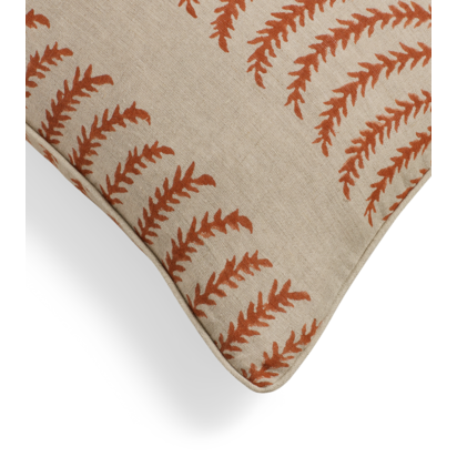Areca Cushion Cover – Dirty Orange