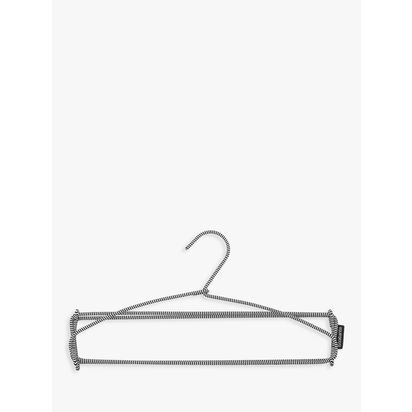 Brabantia Soft Touch Trouser Hanger, Black/White Black/White | W41.5 x L44.5 when fully extended