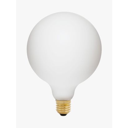 Tala 6W Porcelain III ES LED Dimmable Globe Bulb White | H17.5 x W8 x D17.5cm