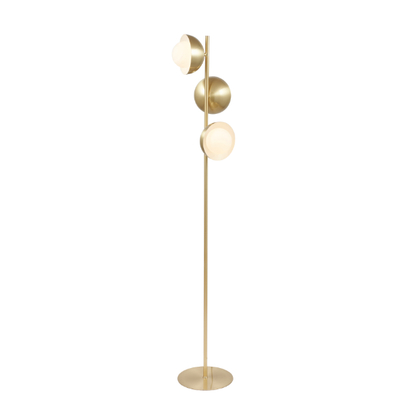 Estelle Brushed Brass Floor Lamp