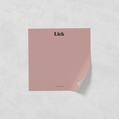 Pink 09: Warm Pink Paint - Peel-And-Stick Sample