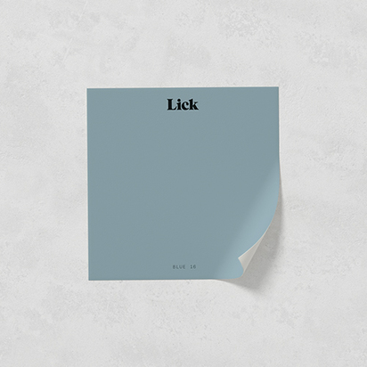 Blue 16: Mid-Blue Paint - Peel-And-Stick Sample