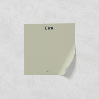 Green 01: Mid Green Paint - Peel & Stick Paint Sample