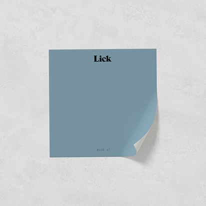 Blue 17: Smoky Blue Paint - Peel-And-Stick Sample