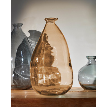 Brenna medium brown vase