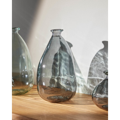Brenna medium blue vase