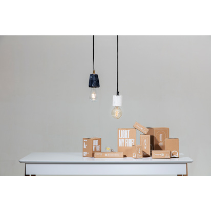 Halogen LED Bulb E27 of 6W and 120 mm warm light