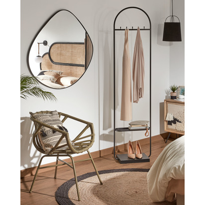 Anera steel mirror, 93 x 90 cm