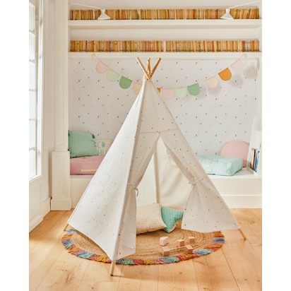 Nami 100% organic (GOTS) cotton pastel bunting