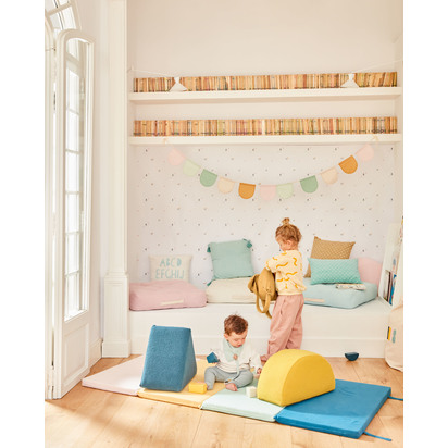 Nami 100% organic (GOTS) cotton pastel bunting