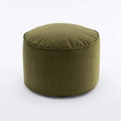 Eliza Velvet Pouffe