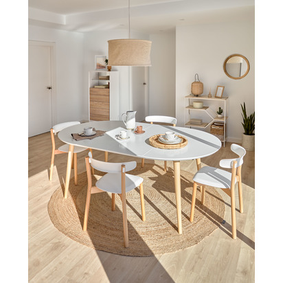 Doc rug Ã˜ 200 cm natural