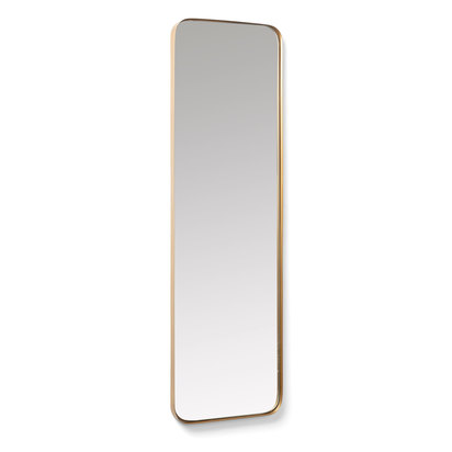 Marco gold metal wall mirror 30 x 100 cm