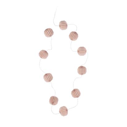 Yulia pink string LED lights 2,5 m