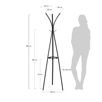 Stearn coat rack 183 cm