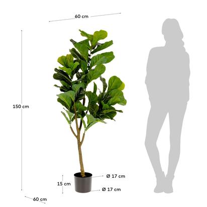 Ficus artificial 150 cm