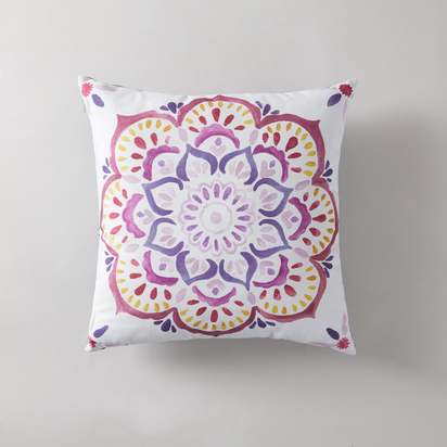 Azami Pink Placement Cushion