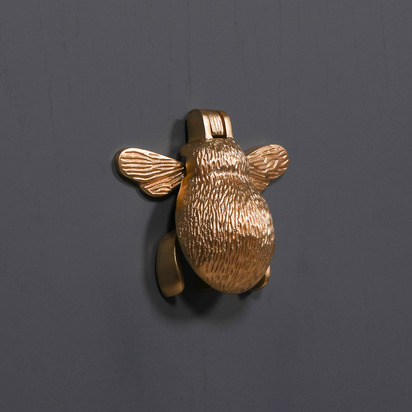 Brass Bee Door Knocker