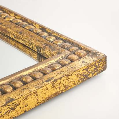 Franco mirror in gold