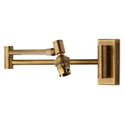 Lacey Wall fitting in brass
