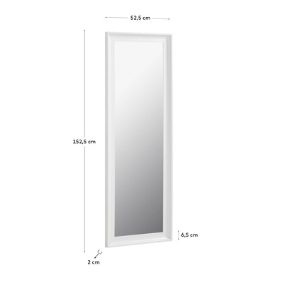 Romila mirror white 52 x 152,5 cm