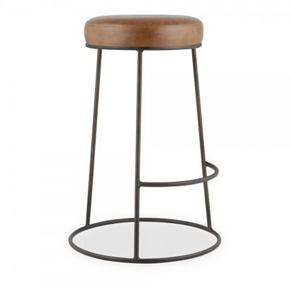 Austen Kitchen Stool, Vintage Tan & Rustic