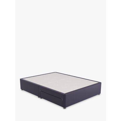 Sealy 2 Drawer Divan Base, King Size Midnight | H38 x W200 x D150cm