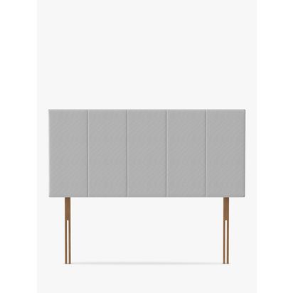Silentnight Bresica Strutted Headboard, King Size Light Grey | H69 x W151 x D9cm