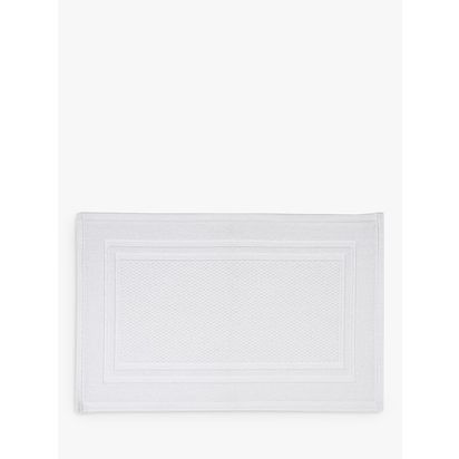 Christy Luxe Fina Bath Mat White | L50 x W80cm