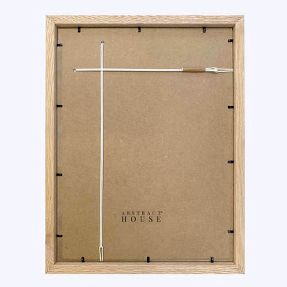 Black Wooden Picture Frame 40 x 50 cm