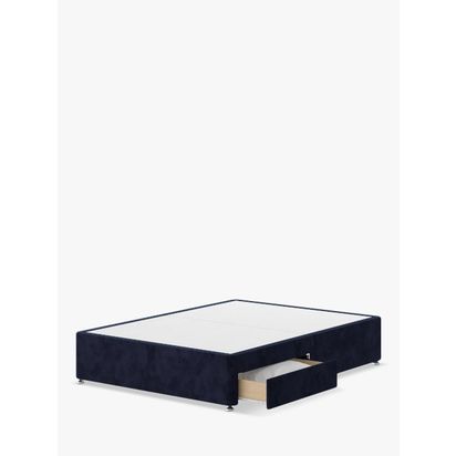 Silentnight 2 Drawer Divan Base, King Size Maritime | L200 x W150 x H38cm