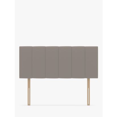 Koti Home Avon Upholstered Headboard, Super King Size Luxe Velvet Mink | H114 x W184.2 x D5cm