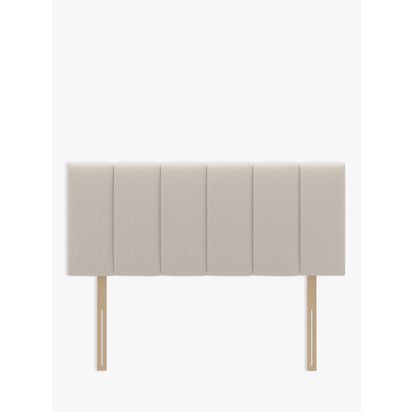 Koti Home Avon Upholstered Headboard, Super King Size Heritage Oyster | H114 x W184.2 x D5cm