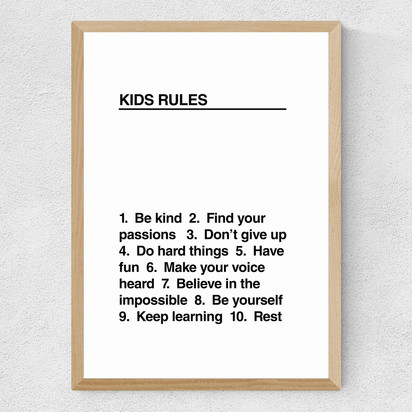 Kids' Rules