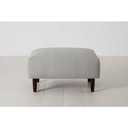 Model 05 Ottoman From Swyft | Light Grey | Quick Delivery