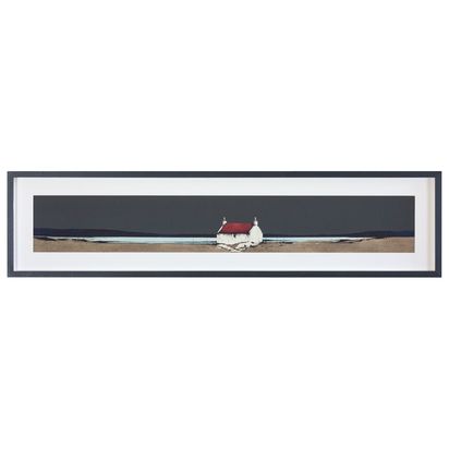 John Lewis Ron Lawson 'Bruairnis Barra' Framed Print & Mount, 26 x 108cm Multi | H26.3 x W107.8 x D3cm