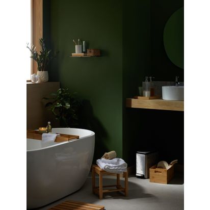 John Lewis Luxury Spa Towels containing TENCEL™ Modal White | H30 x W30cm