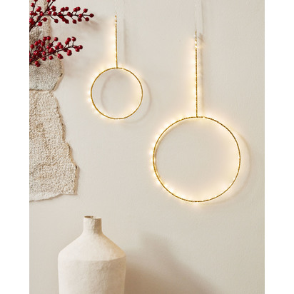 Tamane fairy light wreath, Ã˜ 25 cm