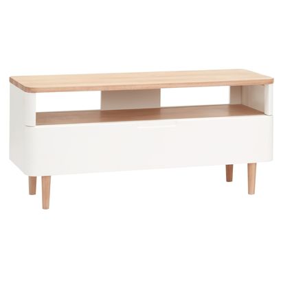 Ebbe Gehl for John Lewis Mira TV Stand for TVs up to 60" Oak | H49.10 x W120 x D40cm