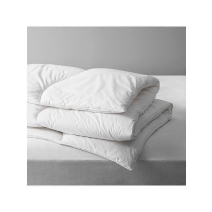 John Lewis Microfibre Duvet, 15 Tog White | H28 x W28 x D28cm
