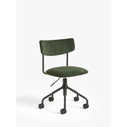 John Lewis ANYDAY Motion Office Chair, Green Green | H90.5 x W51 x D90.5cm