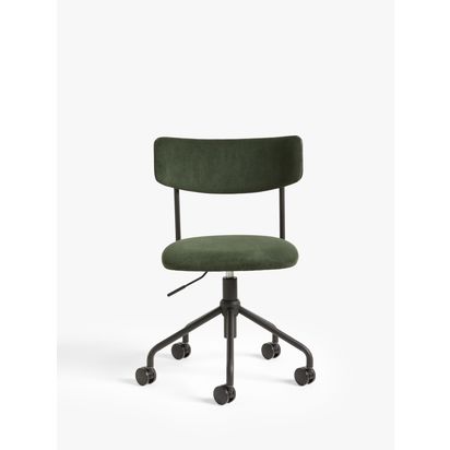 John Lewis ANYDAY Motion Office Chair, Green Green | H90.5 x W51 x D90.5cm