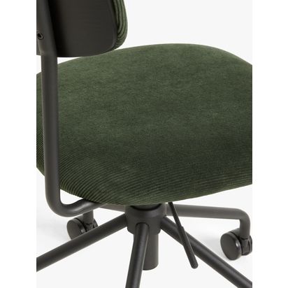 John Lewis ANYDAY Motion Office Chair, Green Green | H90.5 x W51 x D90.5cm
