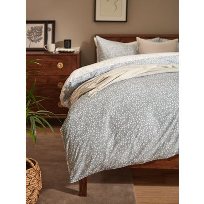 John Lewis Crisp and Fresh Country Arley Bedding Blue | King set