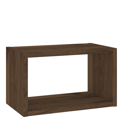 Hampton 3 Wall Shelf Unit in Walnut