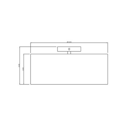 John Lewis Alice Semi Flush Ceiling Light, Natural Natural | H16 x Dia.33cm